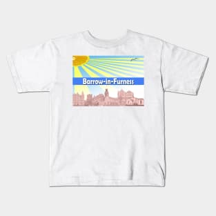 Barrow-in-Furness Landscape Kids T-Shirt